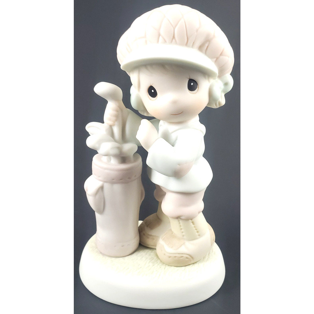 VTG Precious Moments Figurine #526193 "You Suit Me To A Tee" Golf Girl 1993 NEW